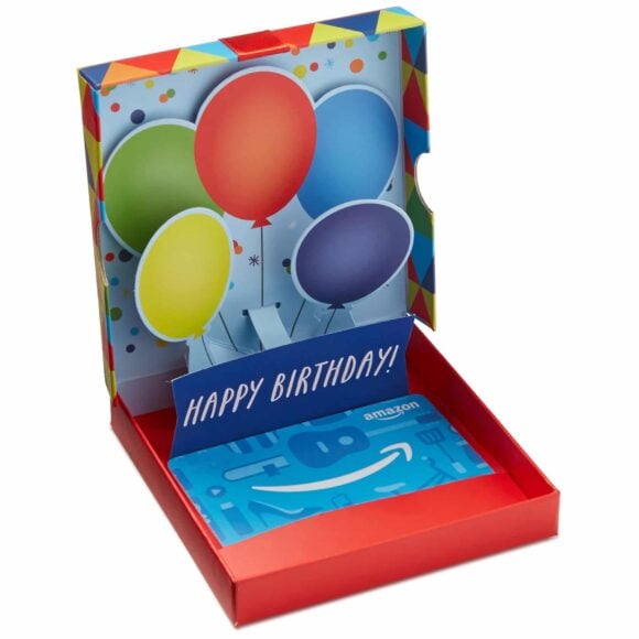 Best gifts ideas: Amazon.com Gift Card in a Birthday Pop-Up Box