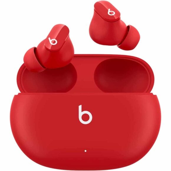 Best gifts ideas: Beats Studio Buds True Wireless Noise Cancelling Earbuds Compatible with Apple &amp Android, Built-in Microphone, IPX4 Rating, Sweat Resistant Earphones, Class 1 Bluetooth Headphones - Red