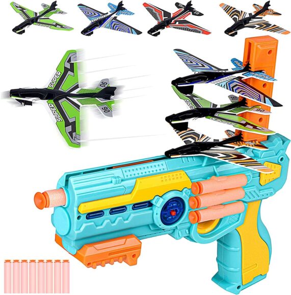 Best gifts ideas: FFHAOYHAO Airplane Toy Bubble Catapult Plane
