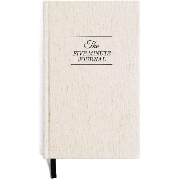 Best gifts ideas: Intelligent Change The Five Minute Journal, Original Daily Gratitude Journal, Reflection &amp Manifestation Journal for Mindfulness, Undated Daily Journal, Plastic-Free, White