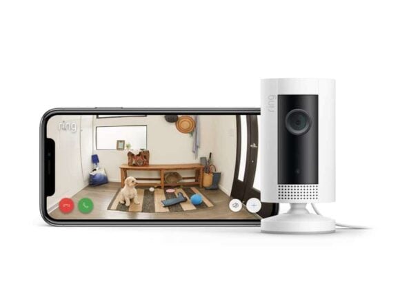 Best gifts ideas: Ring Indoor Cam (1st Gen), Compact Plug-In HD security camera with two-way talk, Works with Alexa - WhiteNoorio B210 Outdoor Security Camera with 2K Resolution, Wireless Home Security Camera Battery Powered, Color Night Vision with Spotlight, 16GB Local Storage, Work with Alexa, Set up in Minutes