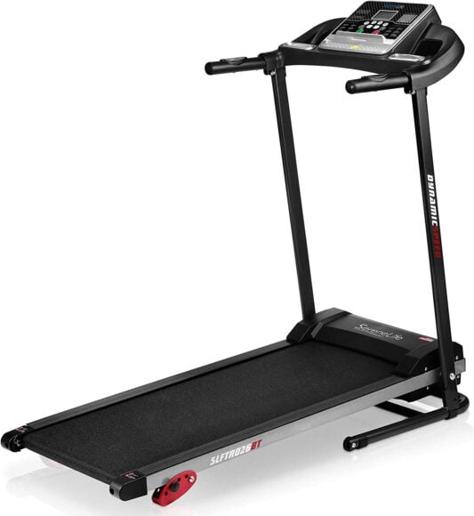 Best gifts ideas: SereneLife Folding Treadmill - Foldable Home Fitness Equipment with LCD for Walking &amp Running - Cardio Exercise Machine - Preset and Adjustable Programs - Bluetooth Connectivity